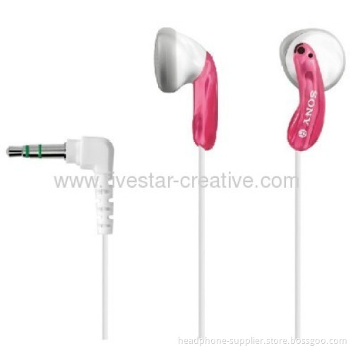 Sony Mdr-e10lp In-ear Deep Bass Pink Headphones Earphones